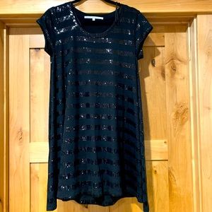 NWOT Rachel by Rachel Roy sequin striped dress